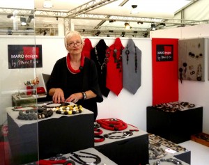 Marie-Rose at the stall -The Gallery Dusseldorf  Summer fair July 2015